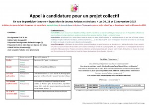 Appel à candidature relance du 3 août