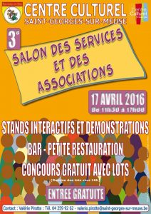 Affiche Salon Associations 17 avril 2016